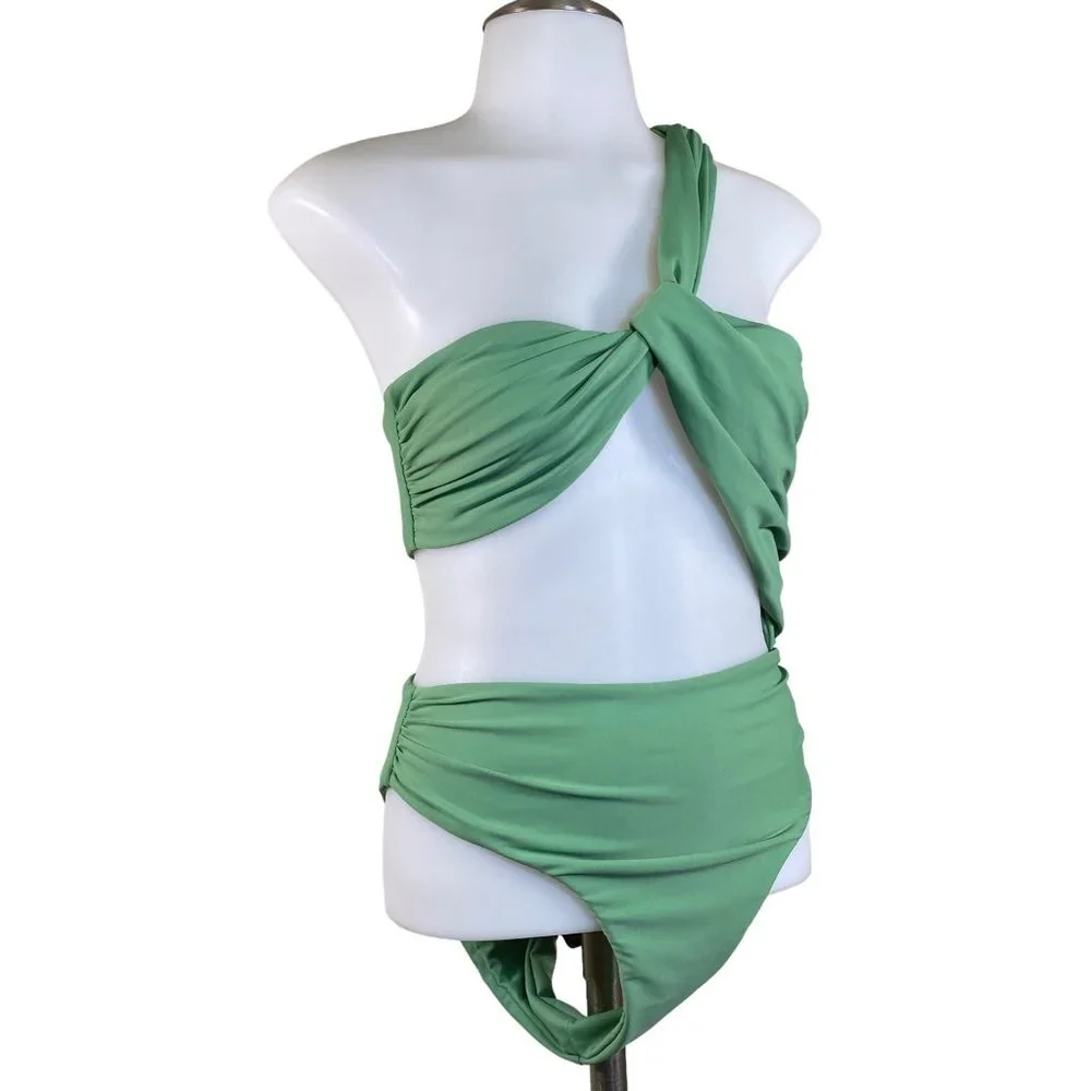 Elvia One Piece in Jade - Tularosa - Picture 2 of 7